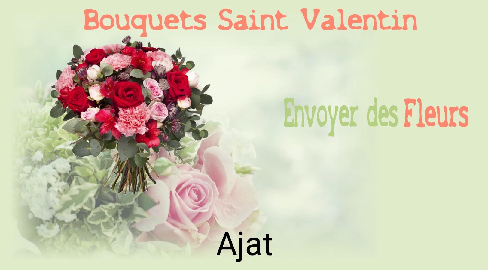Roses de Saint-Valentin livrées à Ajat